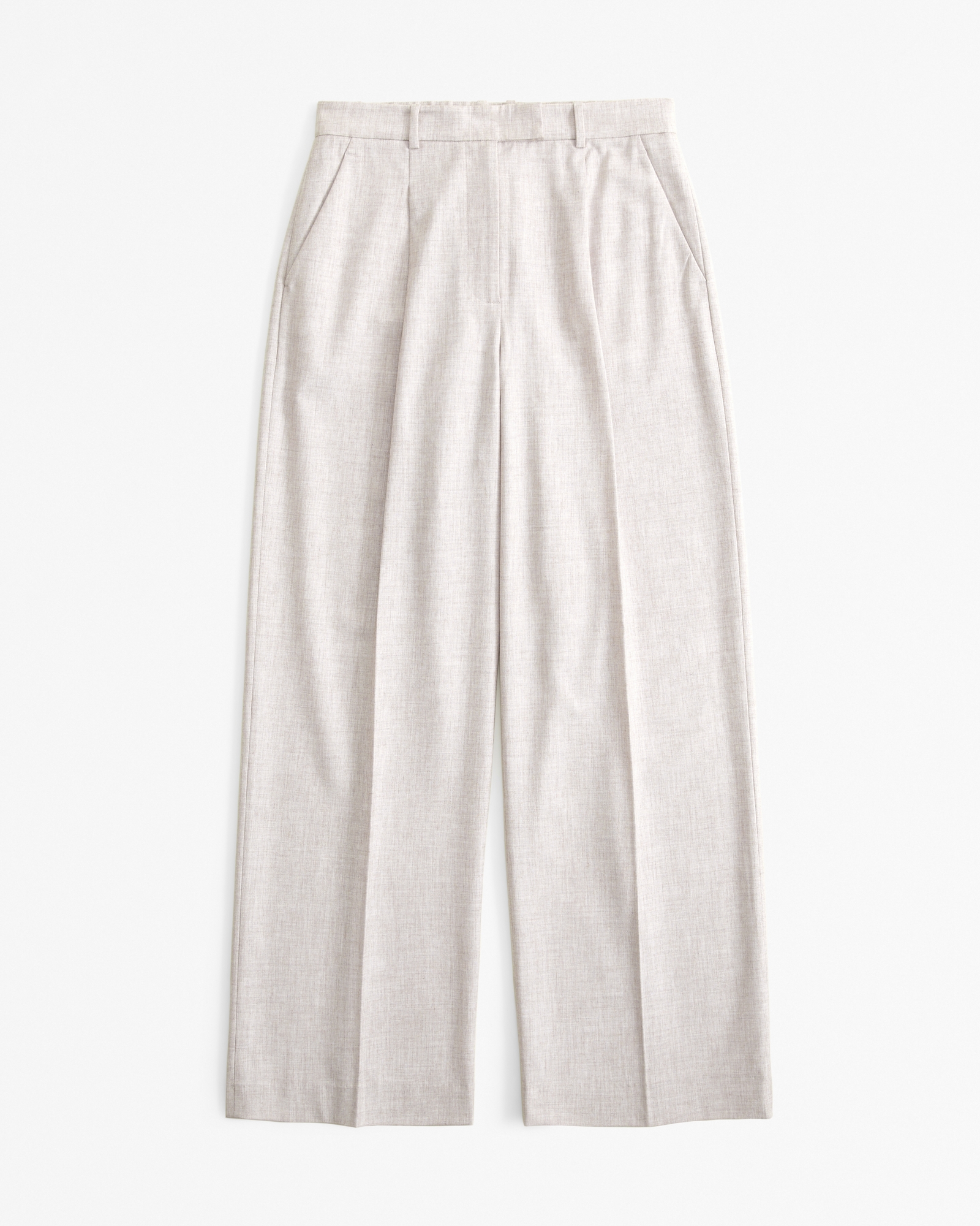 Curve Love A&F Harper Tailored Ultra Wide Leg Pant