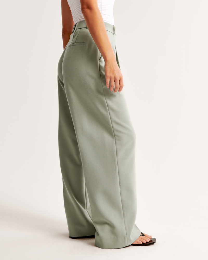 Curve Love A&F Harper Tailored Pant