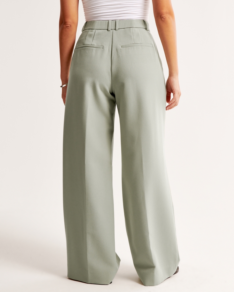 Curve Love A&F Harper Tailored Pant