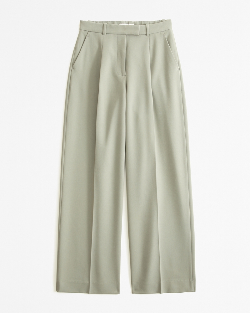 Curve Love A&F Harper Tailored Pant