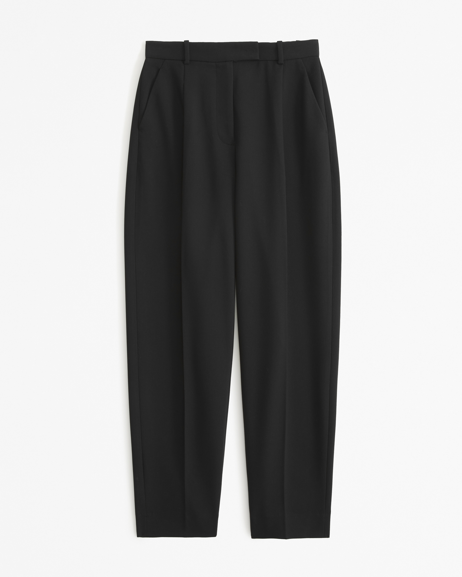 Ankle Grazing Tapered Tailored Pant