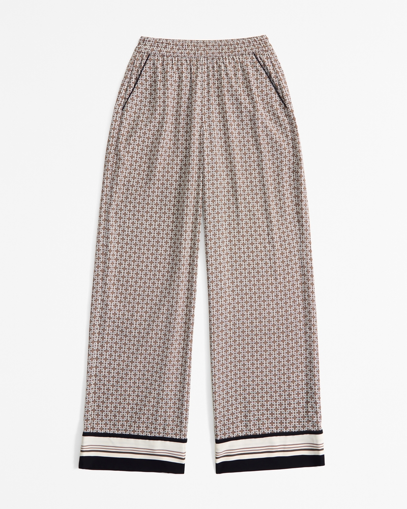Draped pull-on pant main image 1