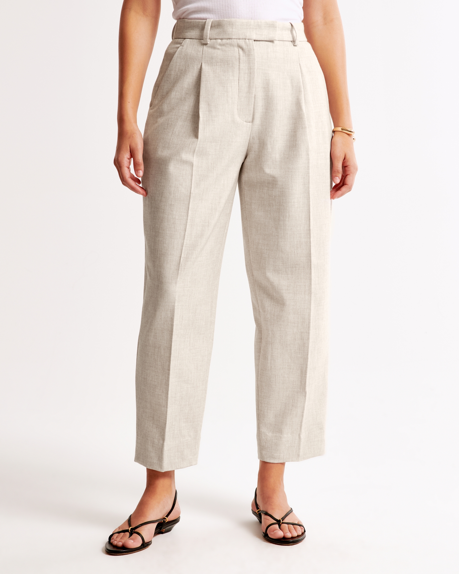 Curve Love Ankle Grazing Tapered Tailored Pant