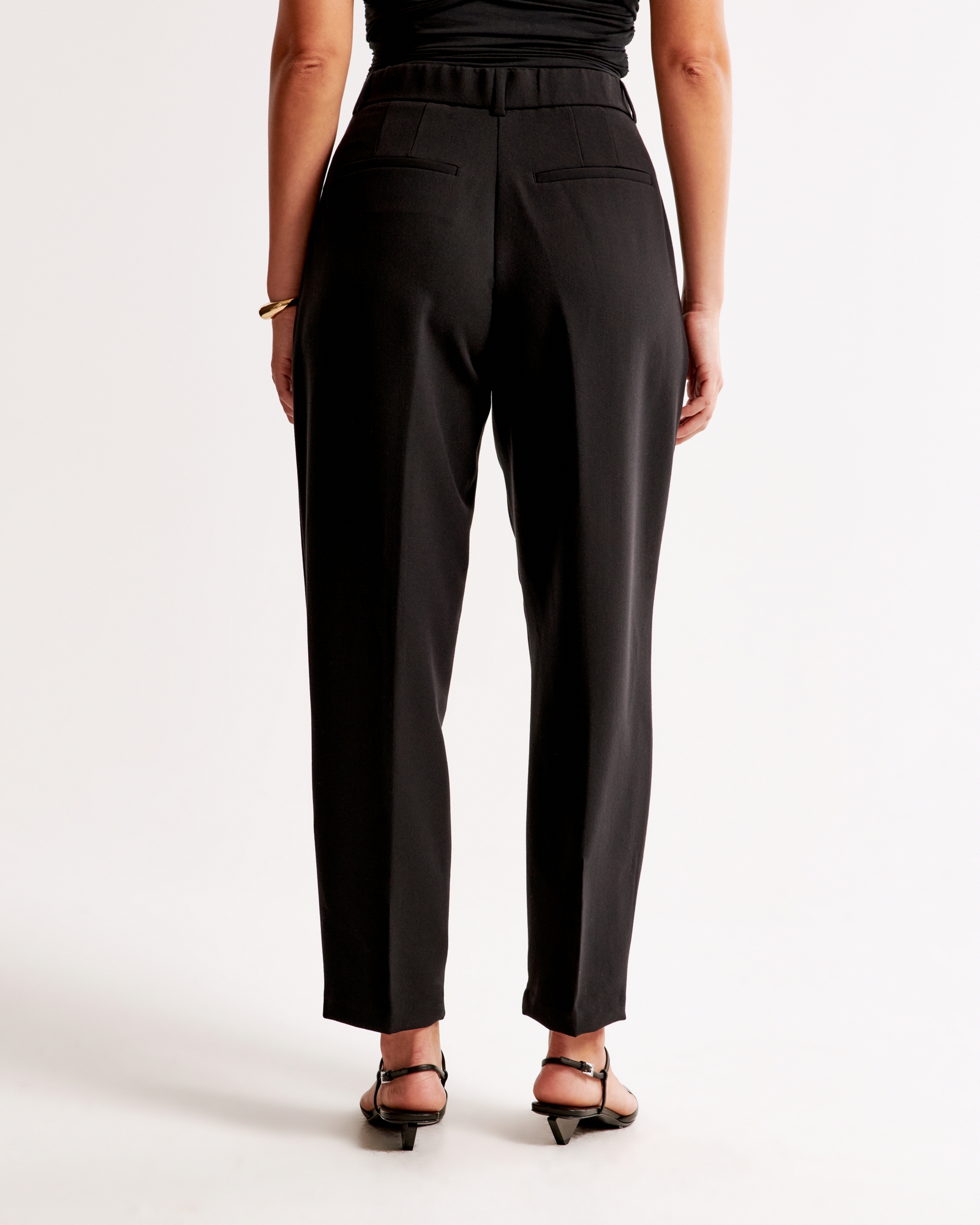 Curve Love Ankle Grazing Tapered Tailored Pant