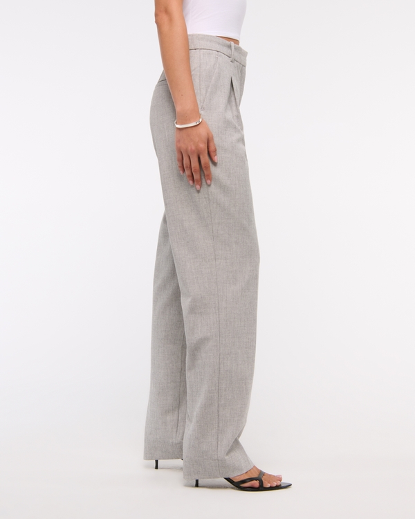 A&F Quinn Tailored Straight Pant