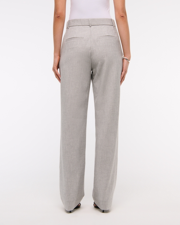 A&F Quinn Tailored Straight Pant