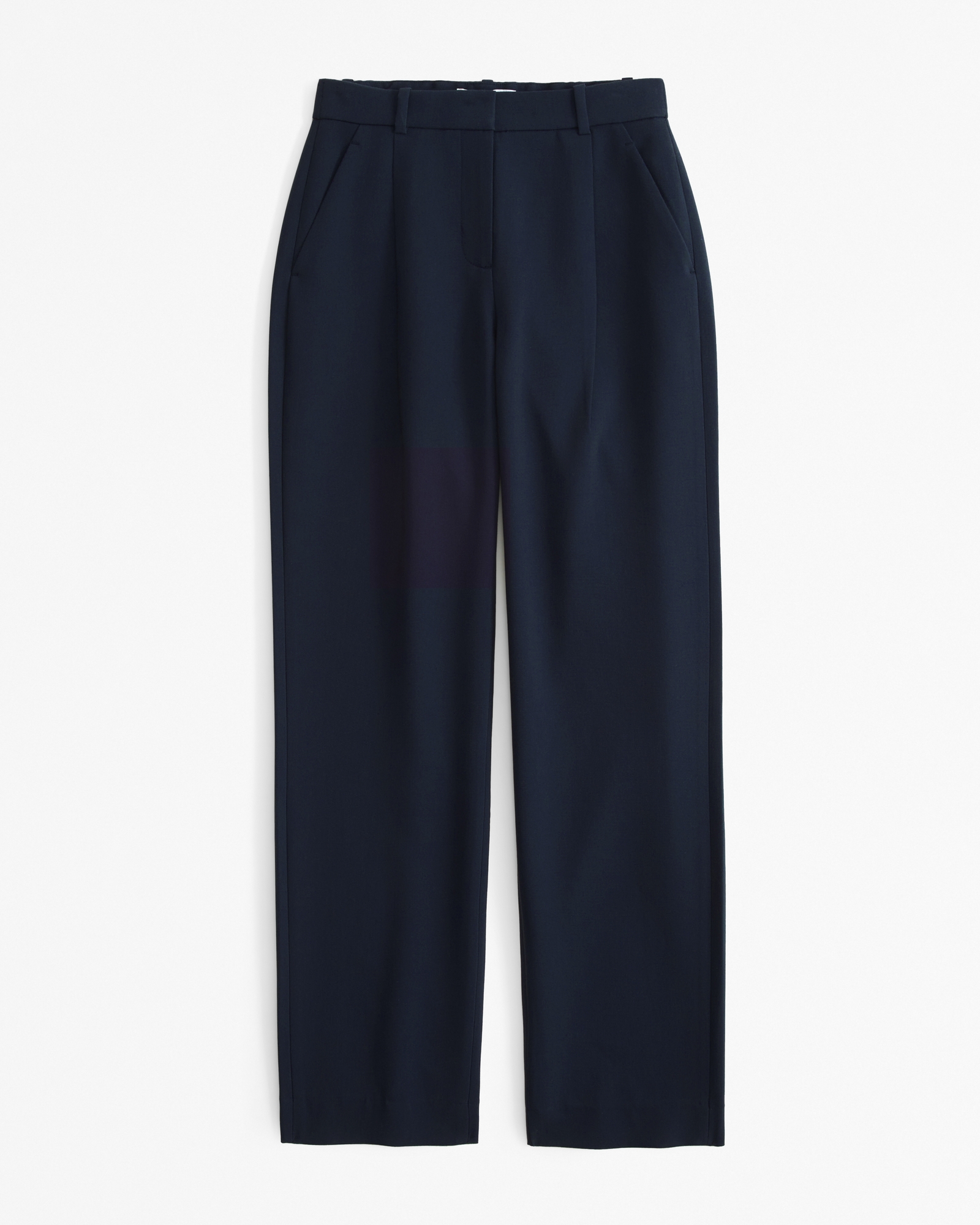 Curve Love A&F Quinn Tailored Straight Pant