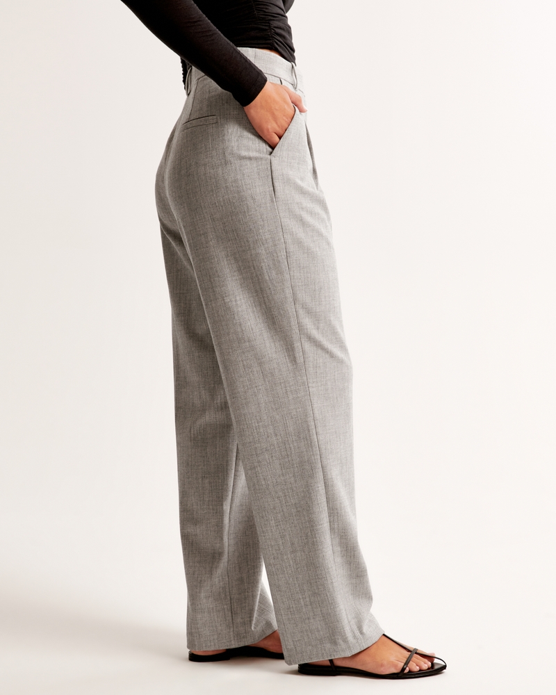Curve Love A&F Quinn Tailored Pant
