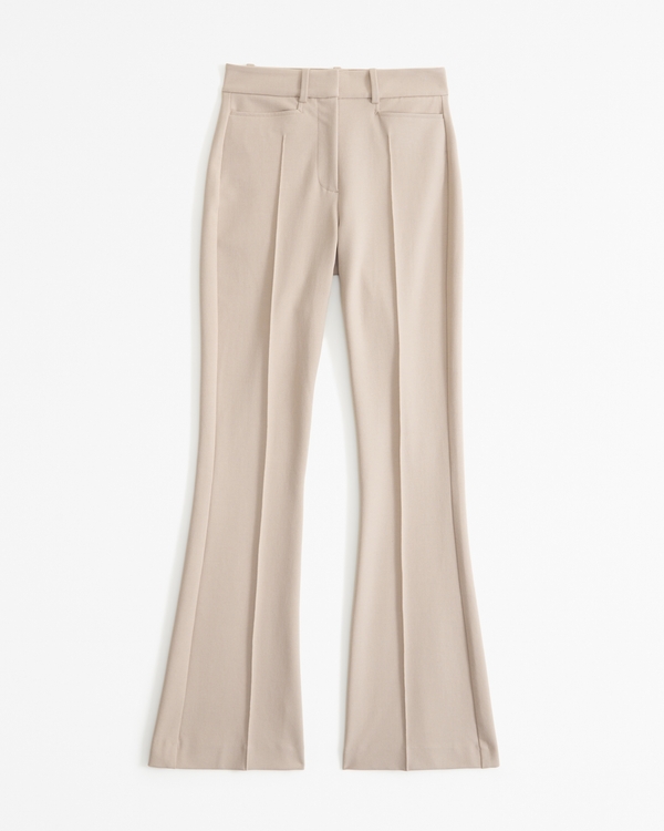 Women's High Rise Flare Tailored Pant | Women's | Abercrombie.com