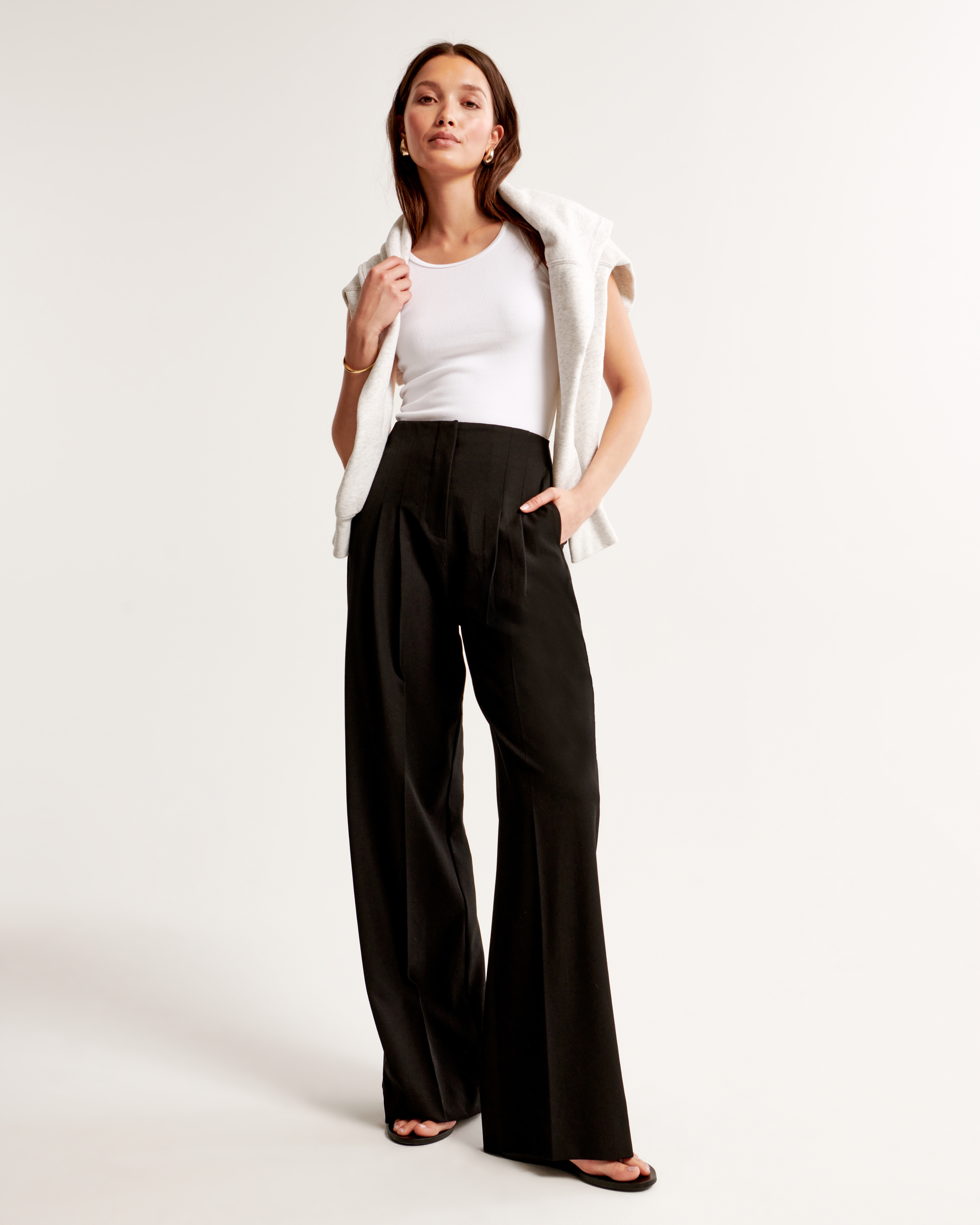 Clean Waist Ultra Wide Leg Pant