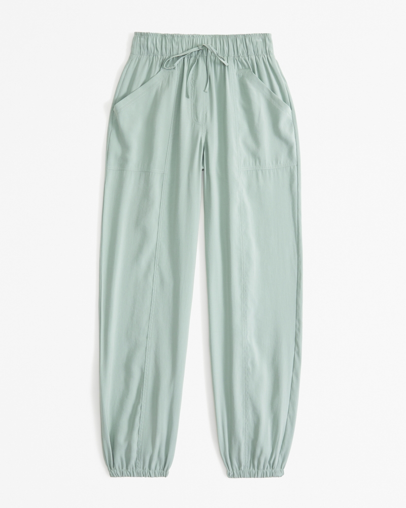 Women s Drapey Utility Jogger Women s Clearance Abercrombie