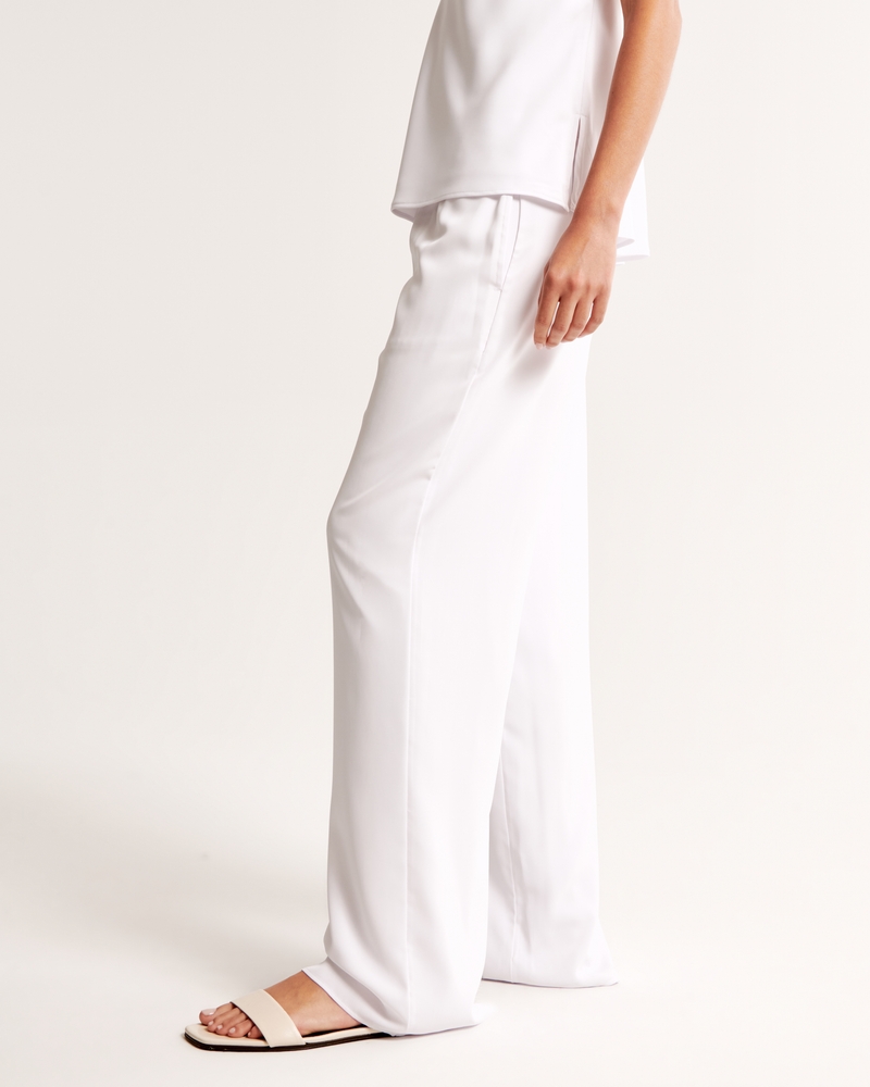Satin Pull-On Pant