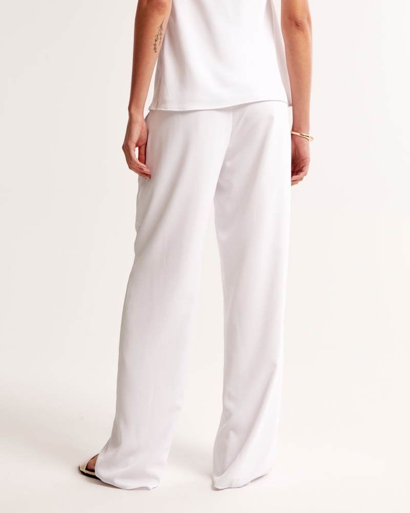 Satin Pull-On Pant