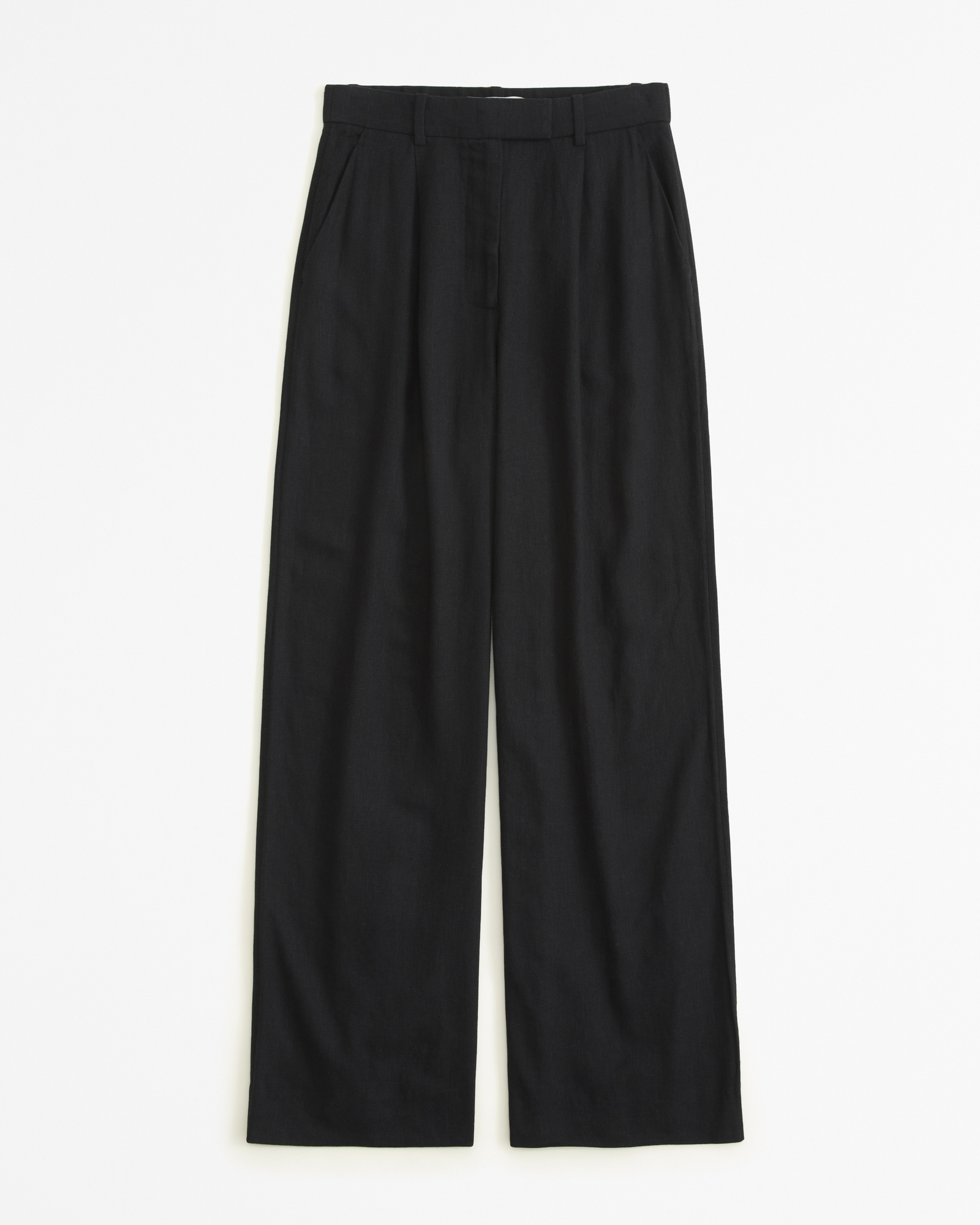 A&F Harper Tailored Linen-Blend Pant