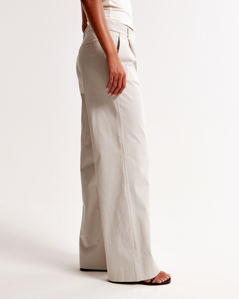 A&F Sloane Low Rise Tailored Twill Pant