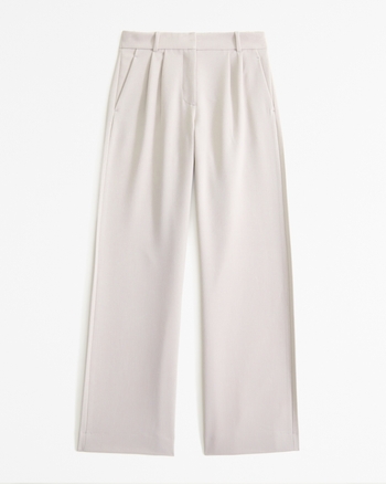 A&F Sloane Low Rise Tailored Wide Leg Pant