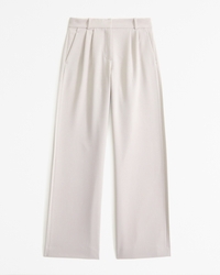 A&F Sloane Low Rise Tailored Wide Leg Pant