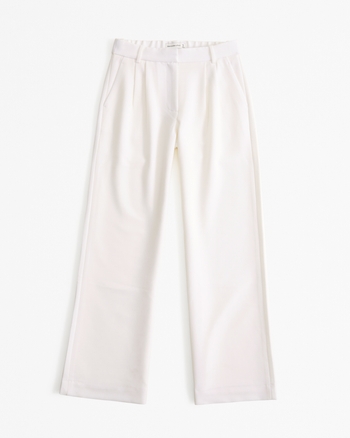A&F Sloane Low Rise Tailored Wide Leg Pant