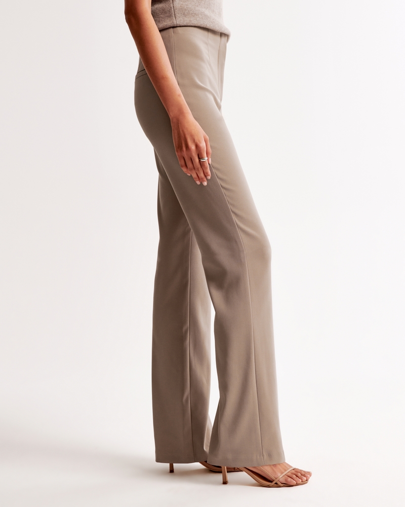 High Rise Slim Boot Trouser