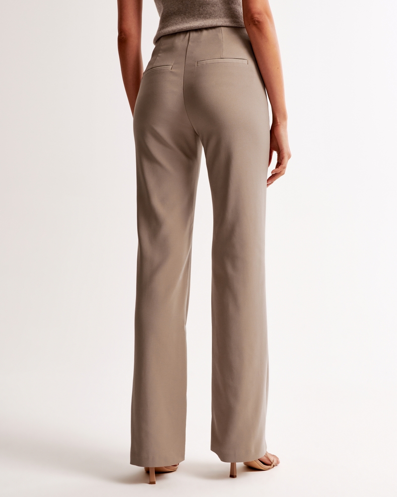 High Rise Slim Boot Trouser