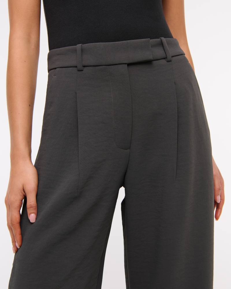 A&F Harper Tailored Premium Crepe Pant