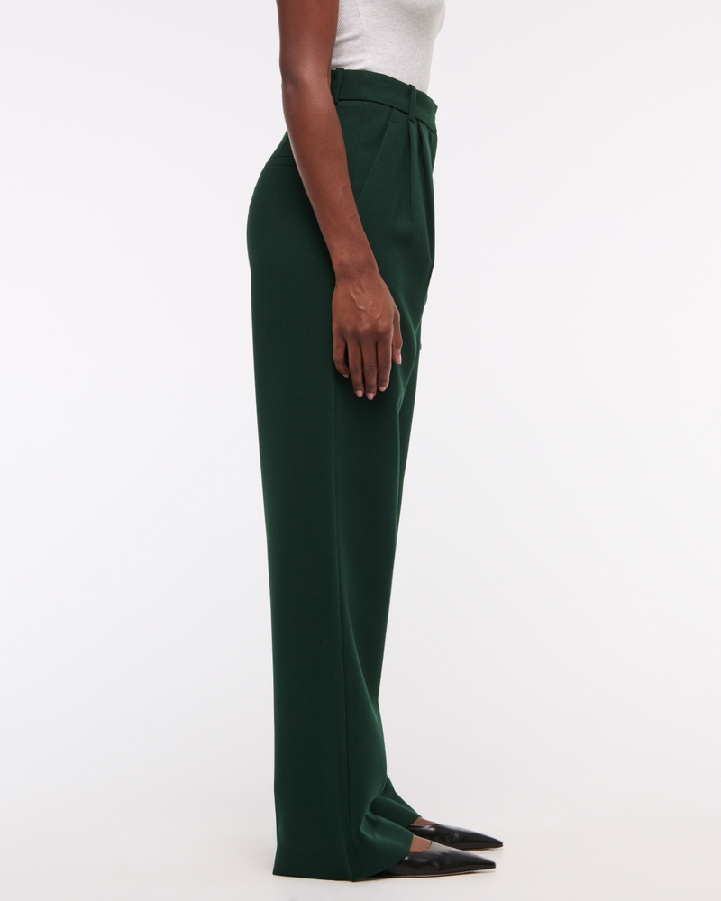 A&F Sloane Tailored Wide Leg Pant