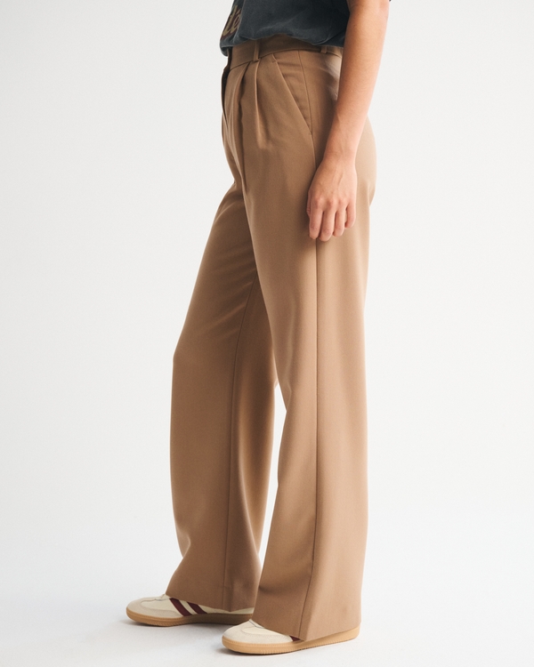 A&F Sloane Tailored Wide Leg Pant