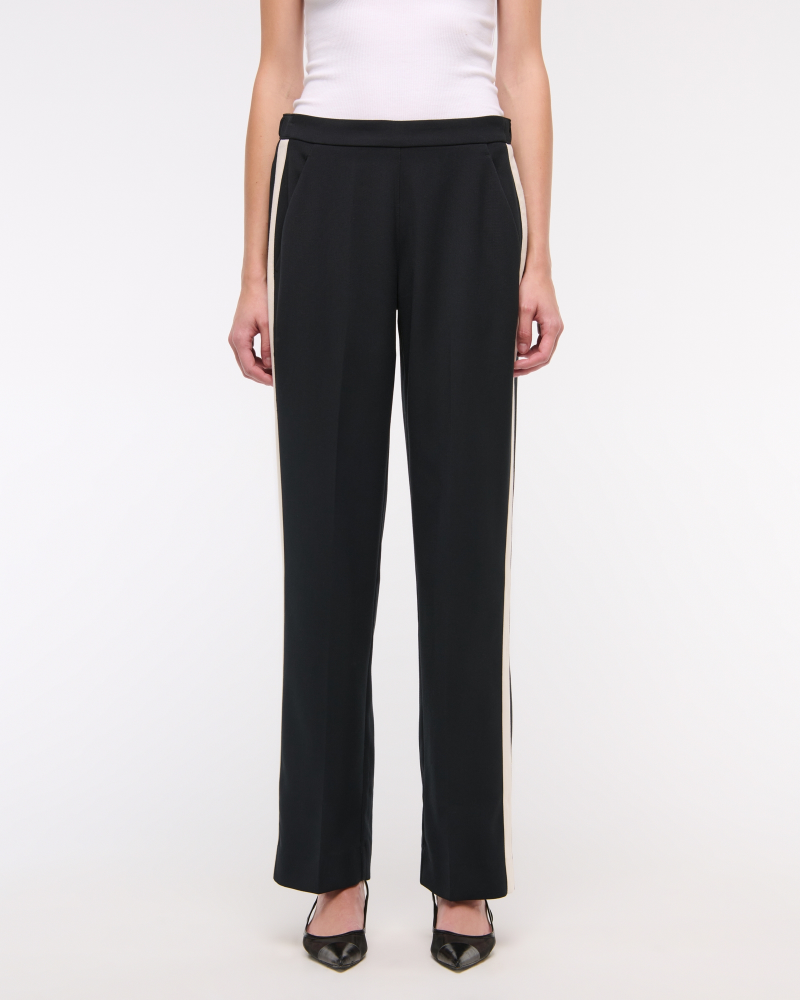 Women's Side Stripe Pull-On Pant | Women's Clearance | Abercrombie.com