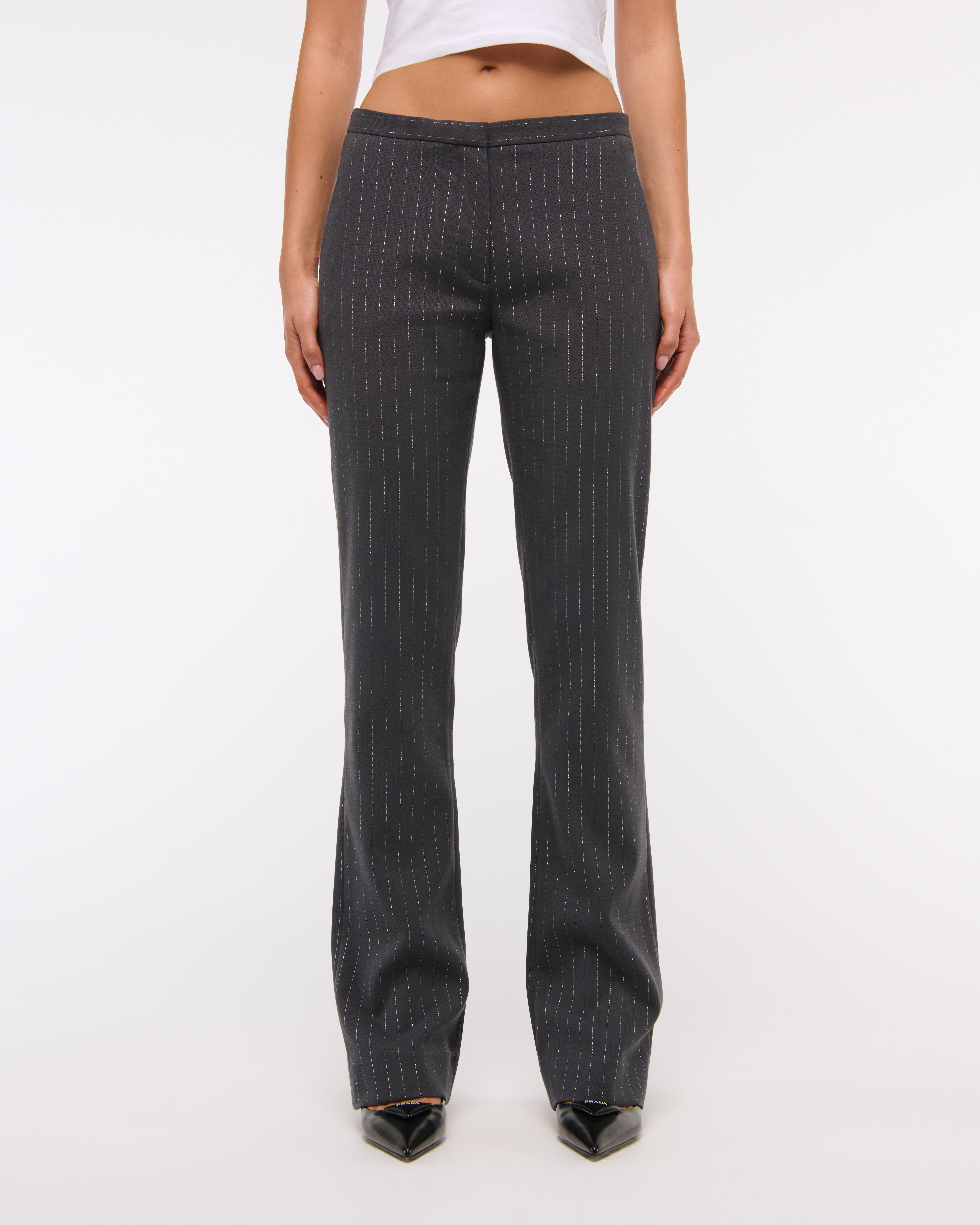 Женские ботинки Abercrombie & Fitch Low Rise Tailored Slim Boot Pant — фото 3