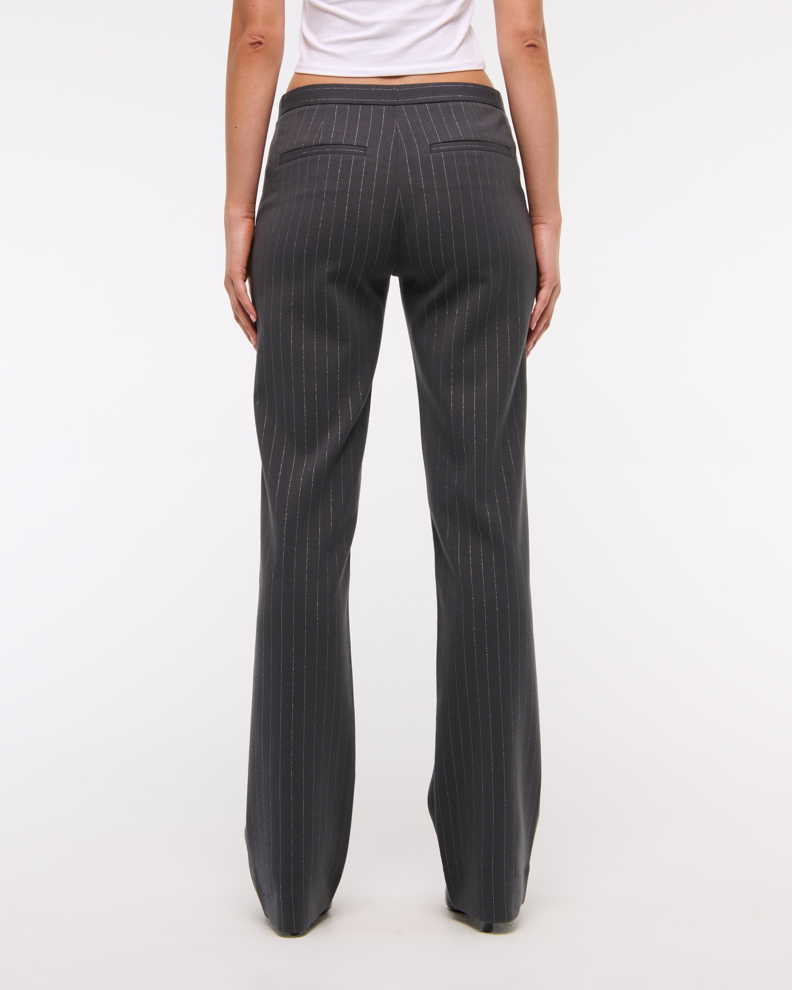 Low Rise Tailored Slim Boot Pant