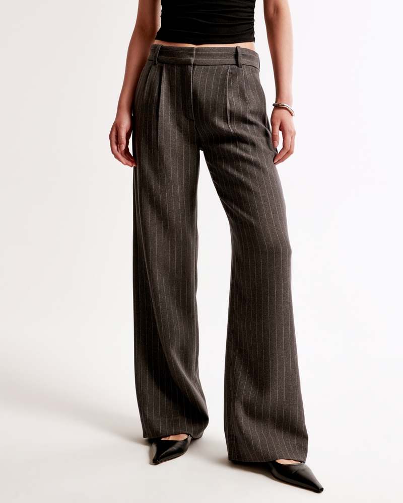 A&F Sloane Low Rise Tailored Pant