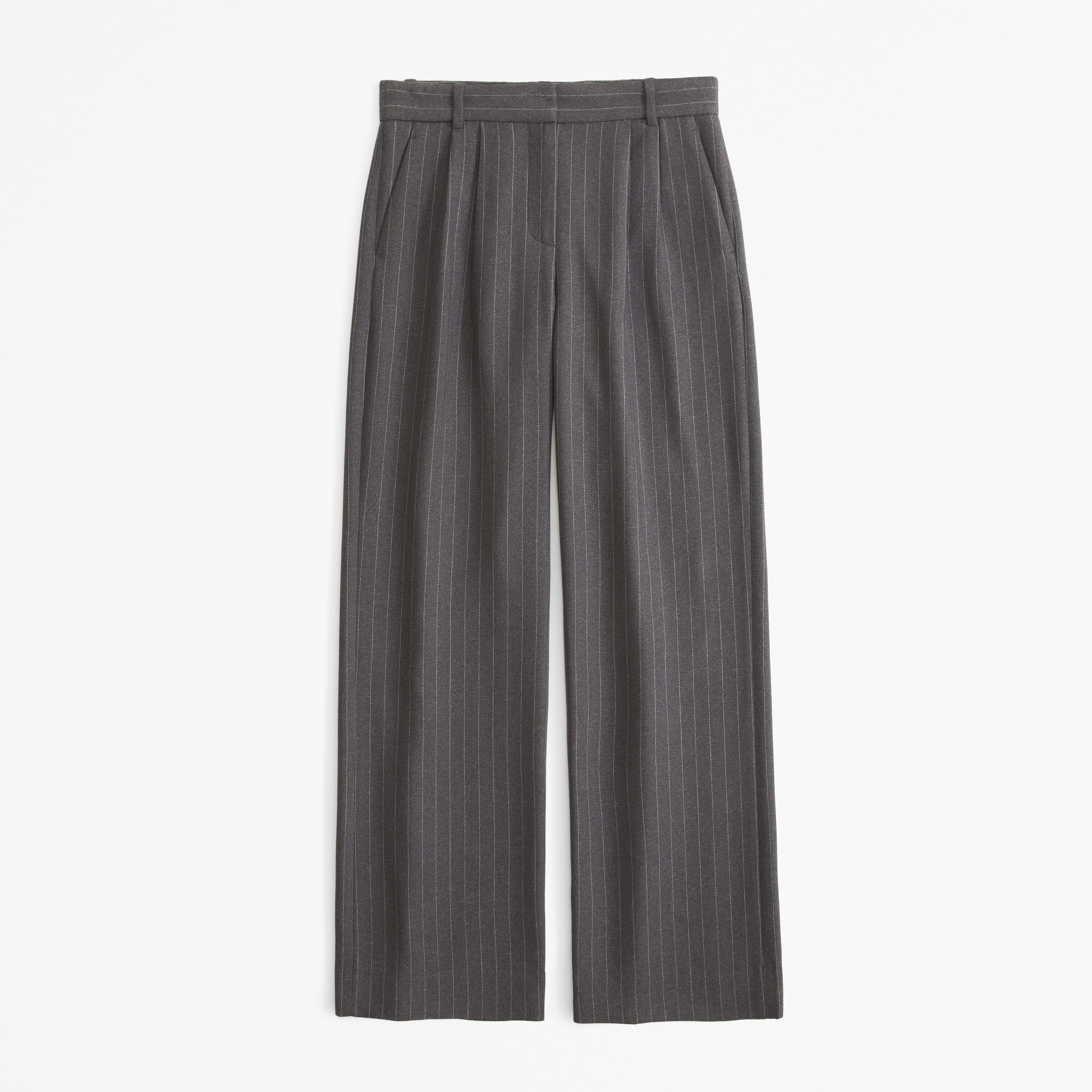 Abercrombie & Fitch A&f Sloane Low Rise Tailored Wide Leg Pant