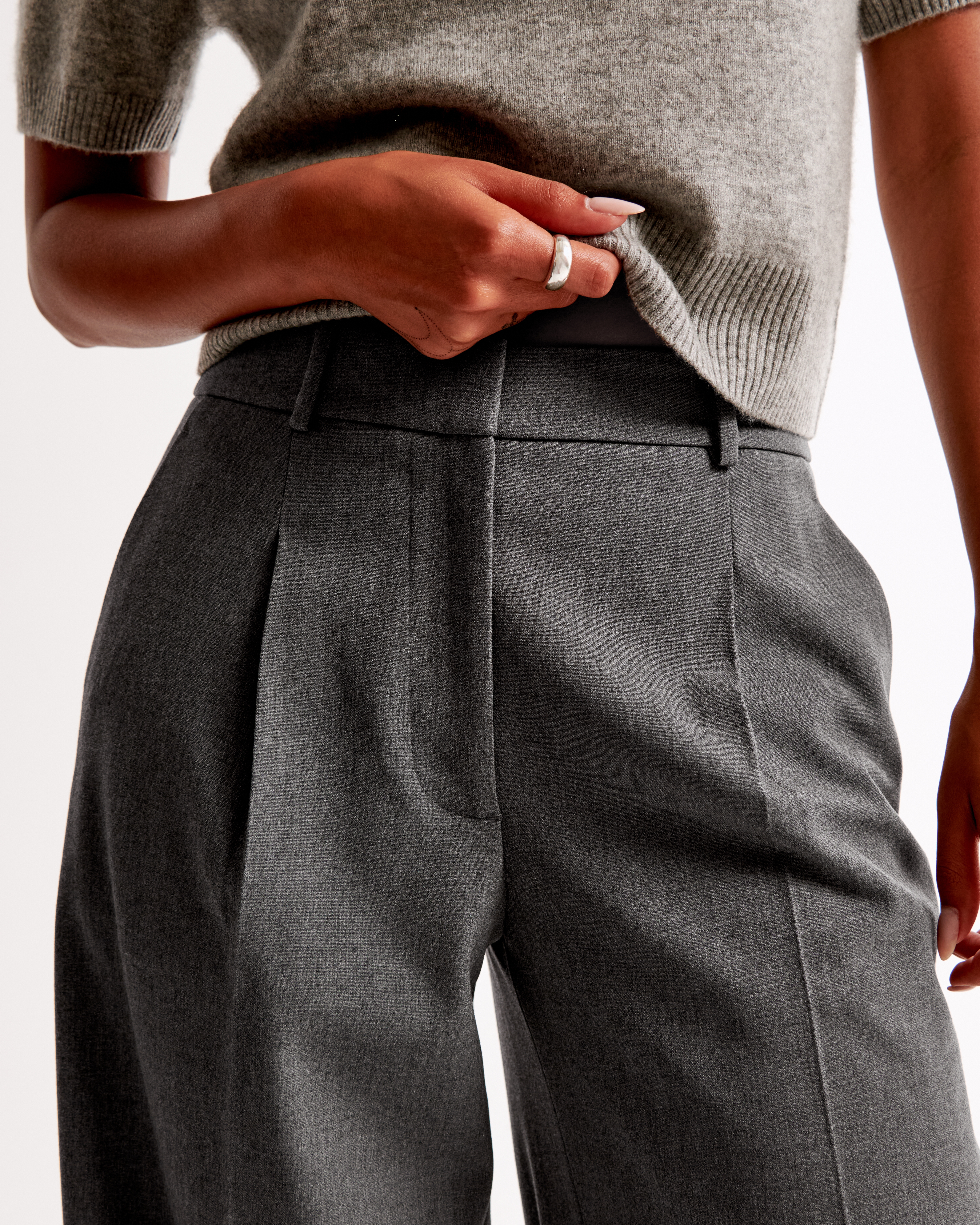 Ameri（アメリ）の「UND BACK TUCK WIDE PANTS（その他パンツ