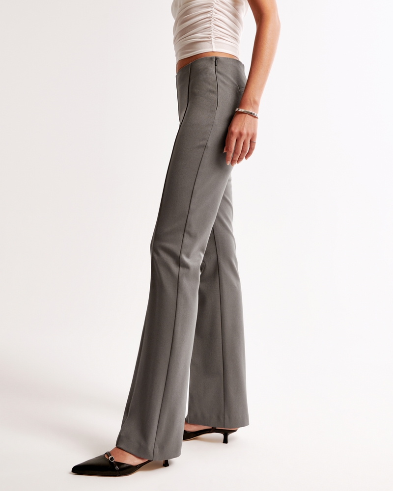 Low Rise Pintuck Tailored Boot Pant