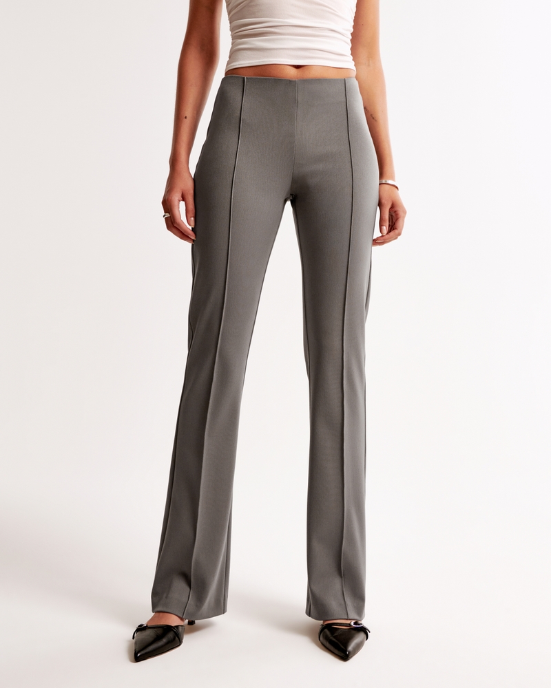 Low Rise Pintuck Tailored Boot Pant