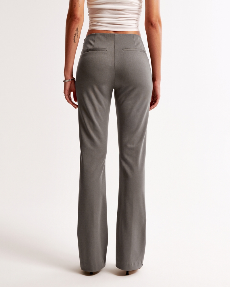 Low Rise Pintuck Tailored Boot Pant