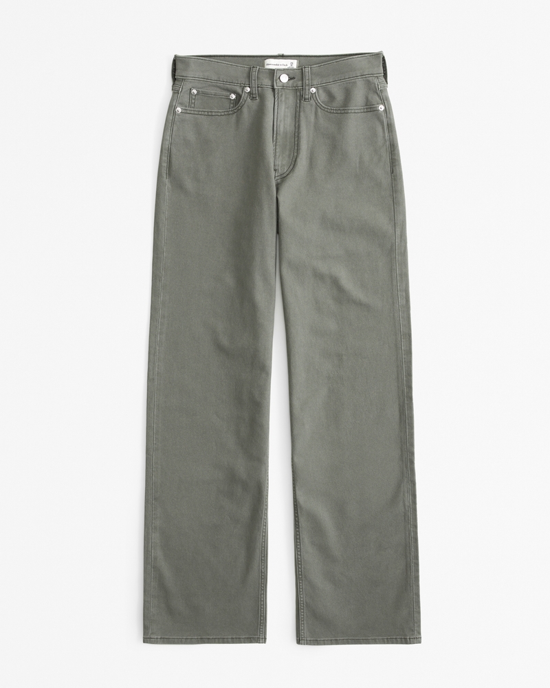 Women's Mid Rise Slouchy Utility Pant | Women's Clearance