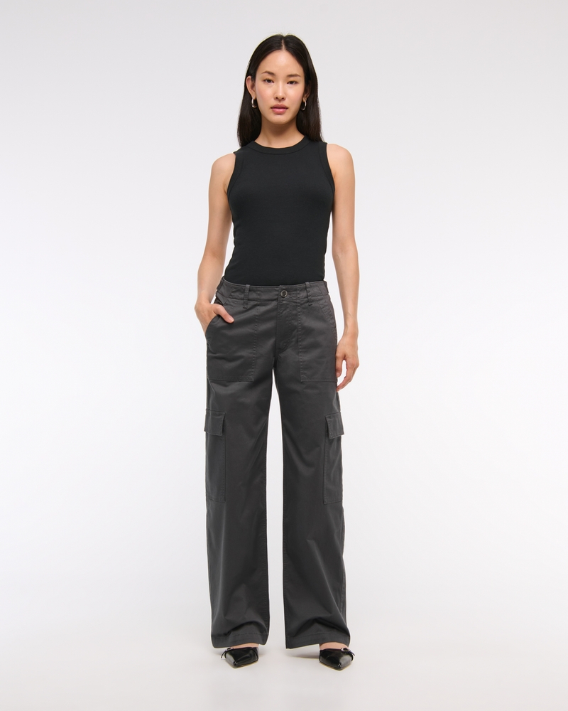 Low Rise Baggy Cargo Pant