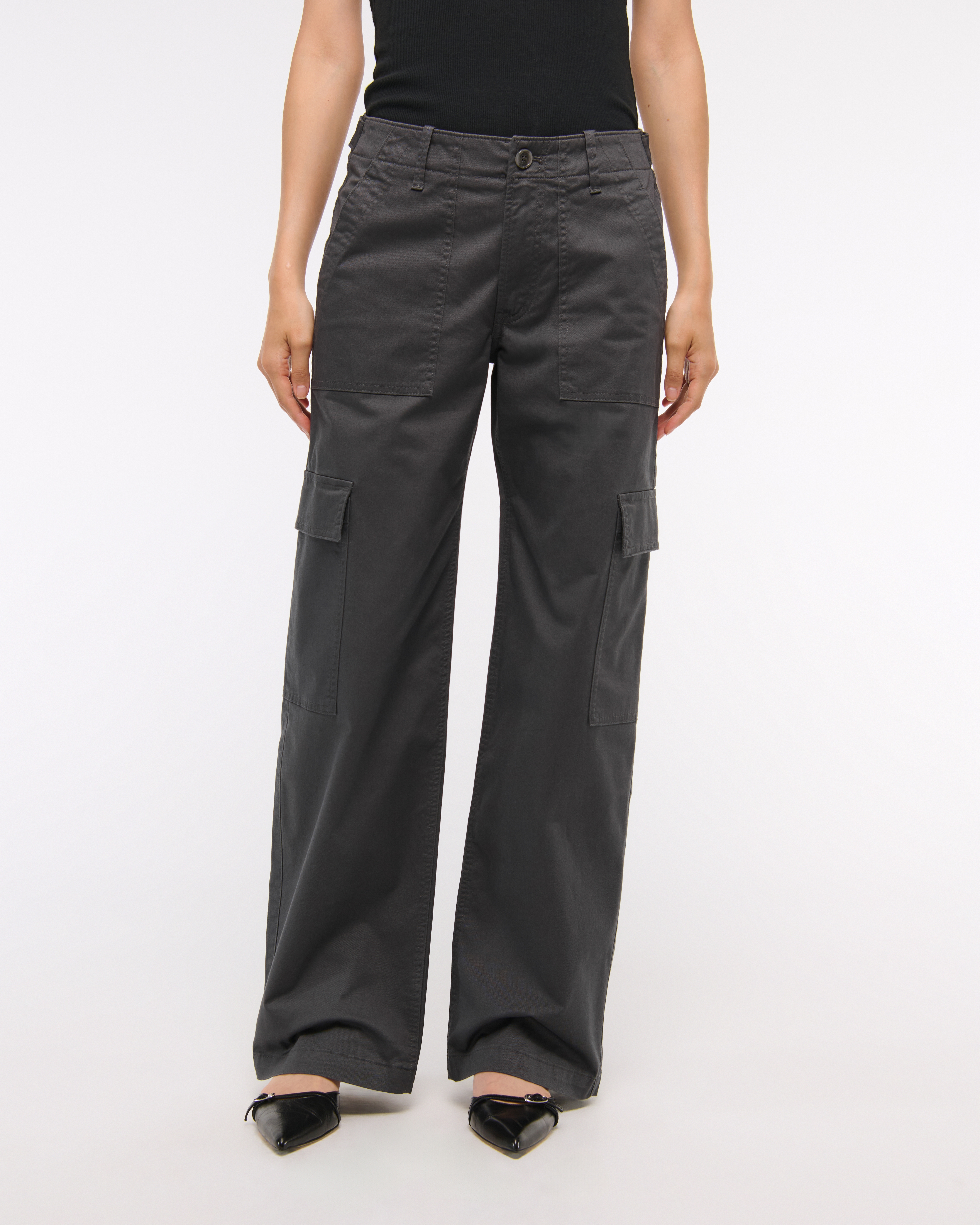 Women's Low Rise Loose Cargo Pant | Women's Bottoms