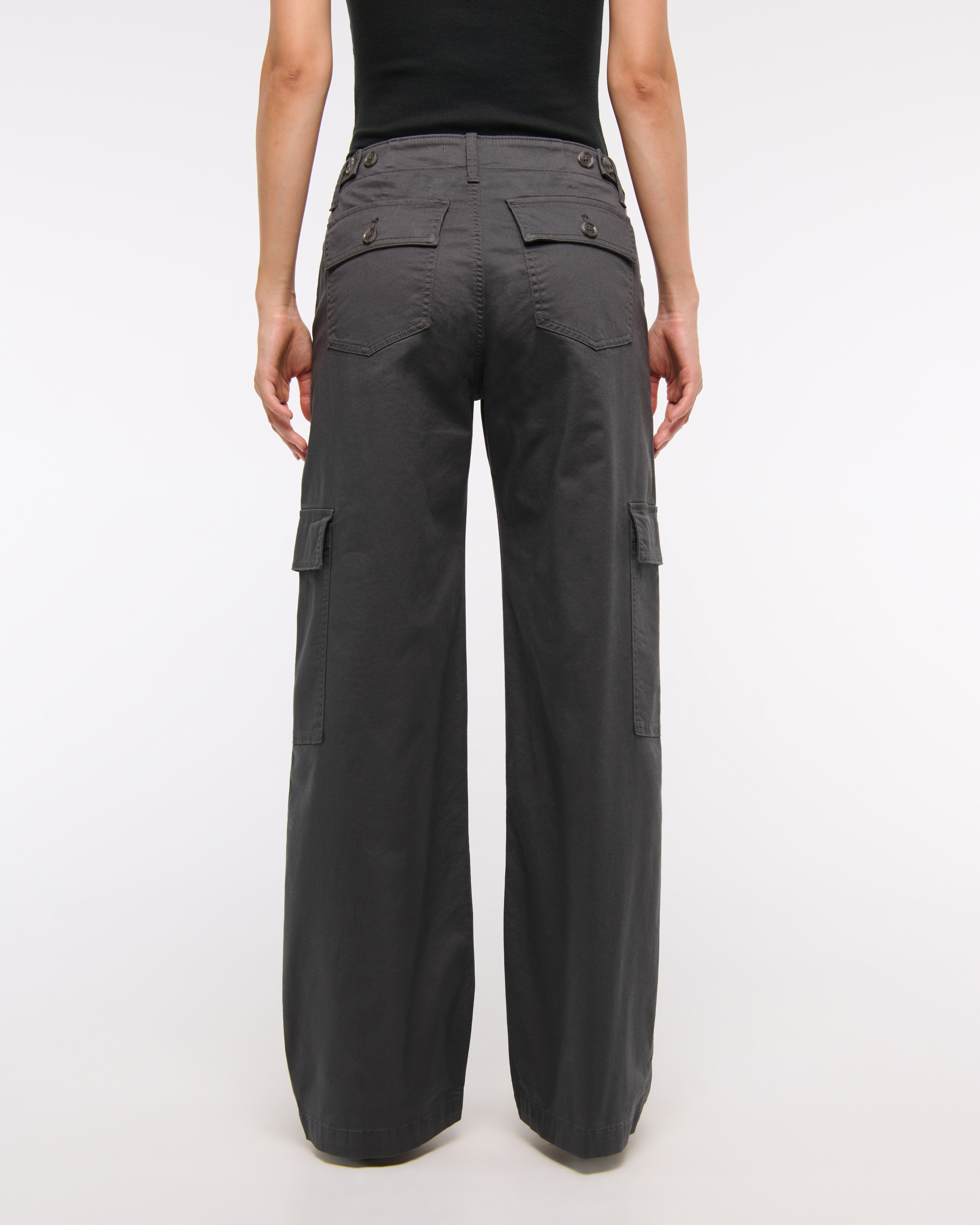 Women s Low Rise Loose Cargo Pant Women s Bottoms Abercrombie