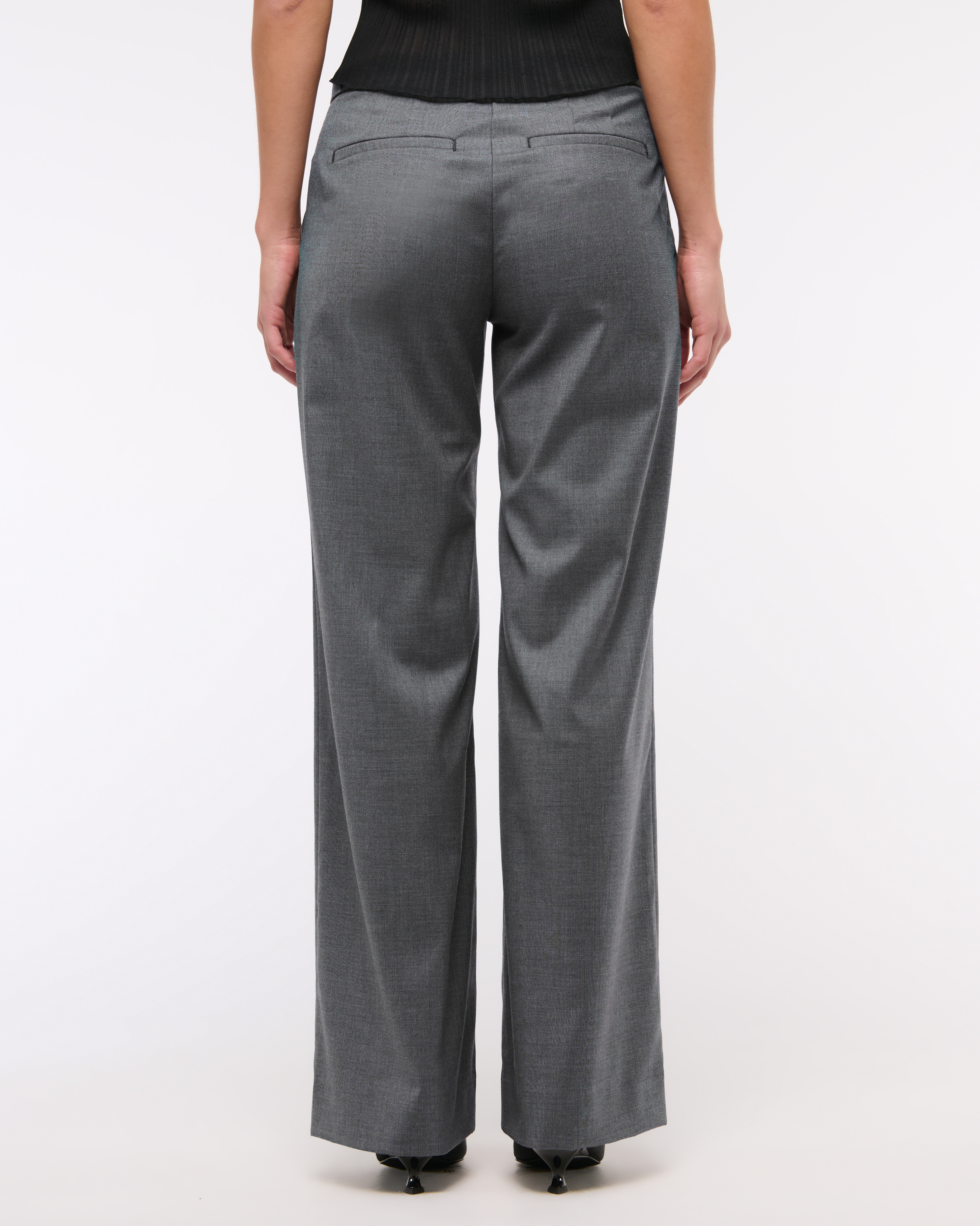LOWITT / Slim Tailored Pants / black – th products