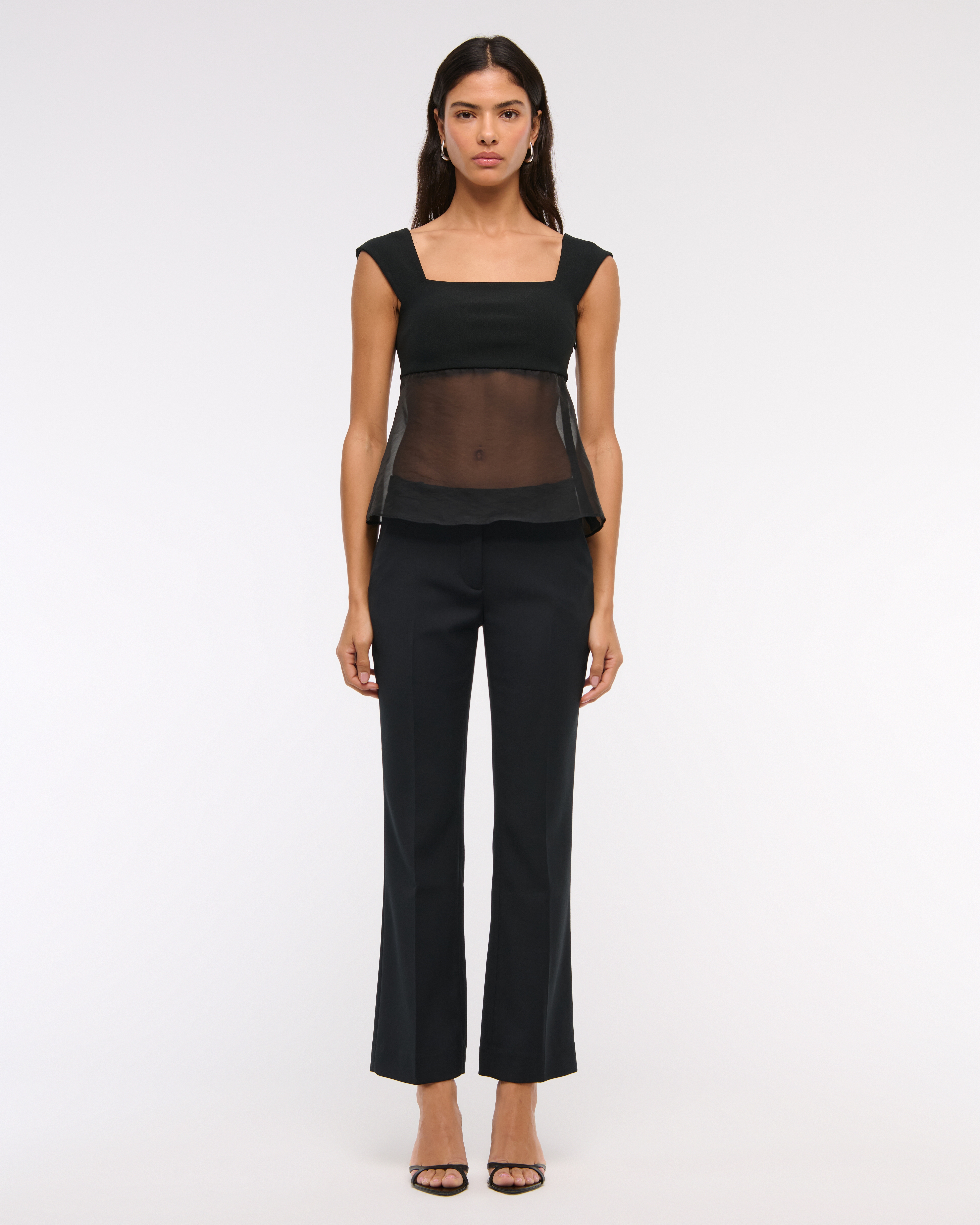Женские ботинки Abercrombie & Fitch Low Rise Cropped Boot Pant — фото 2