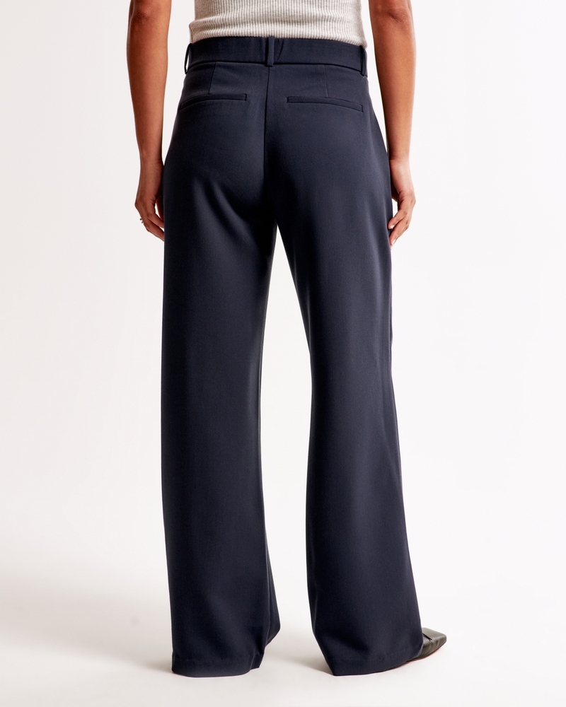 Curve Love A&F Sloane Low Rise Tailored Pant