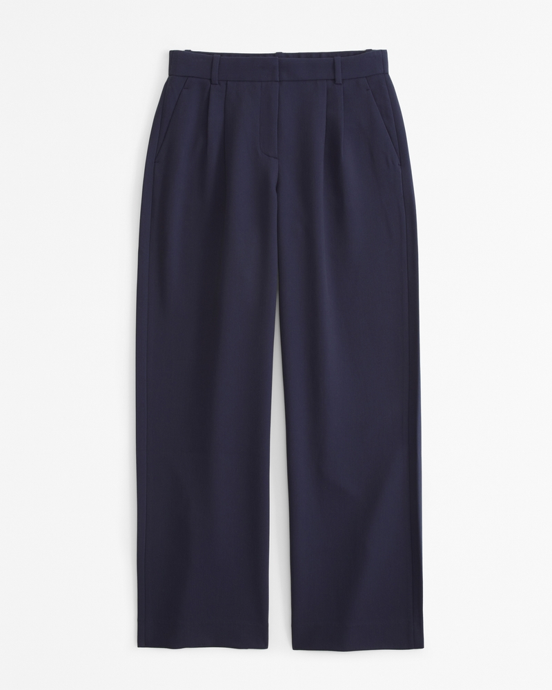 【人気沸騰】 Rise Low Sloane A&F Love Curve Women's Tailored Leg Wide 靴