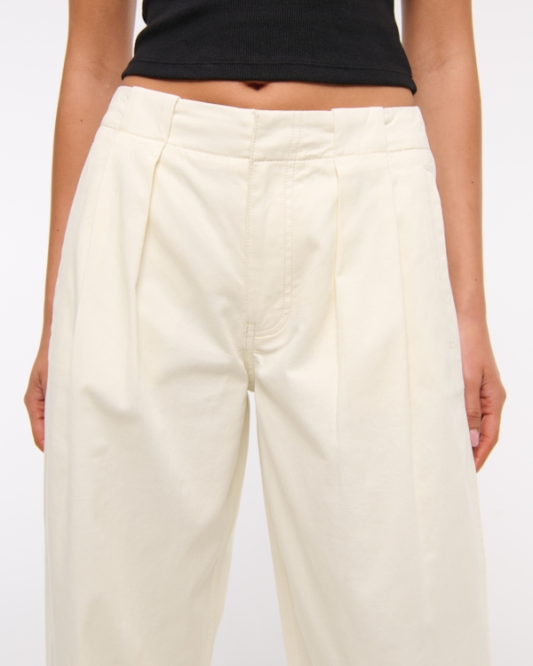 Mid Rise Barrel Pant
