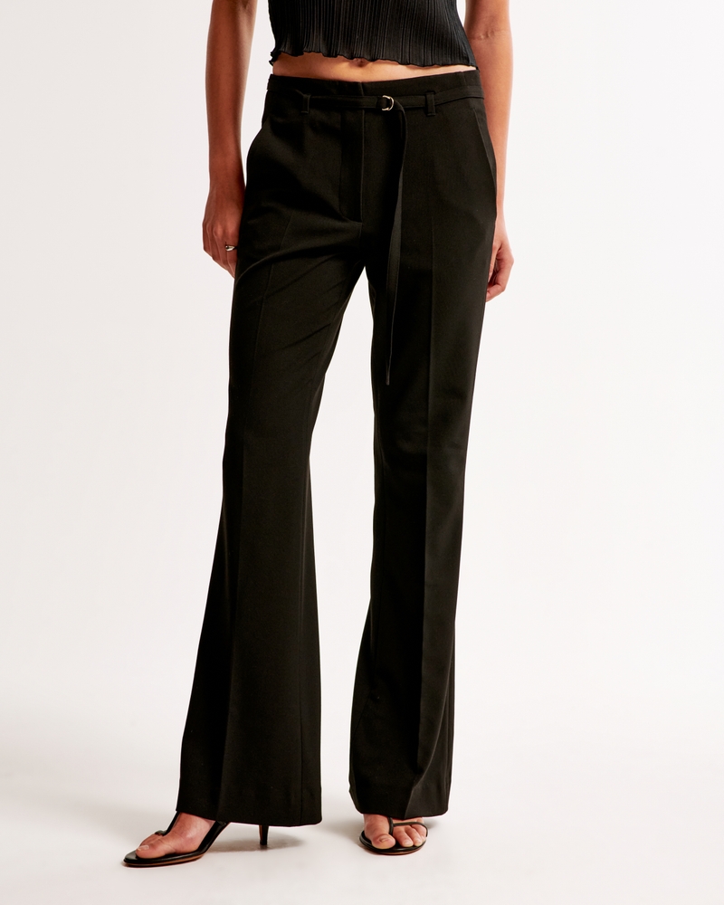 Women's Mini Belt Flare Pant | Women's Clearance | Abercrombie.com