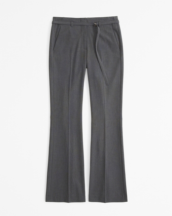 Mini Belt Flare Pant