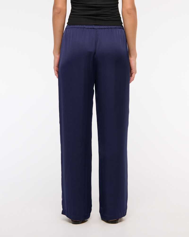 Satin Pull-On Pant