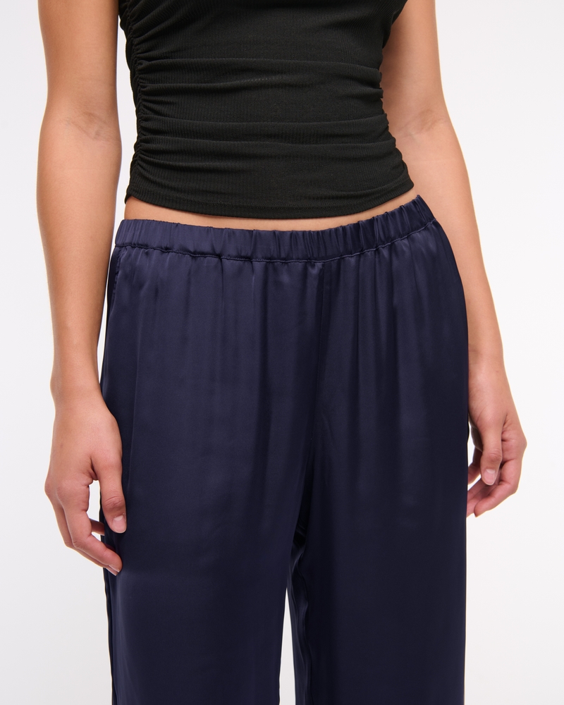 Satin Pull-On Pant