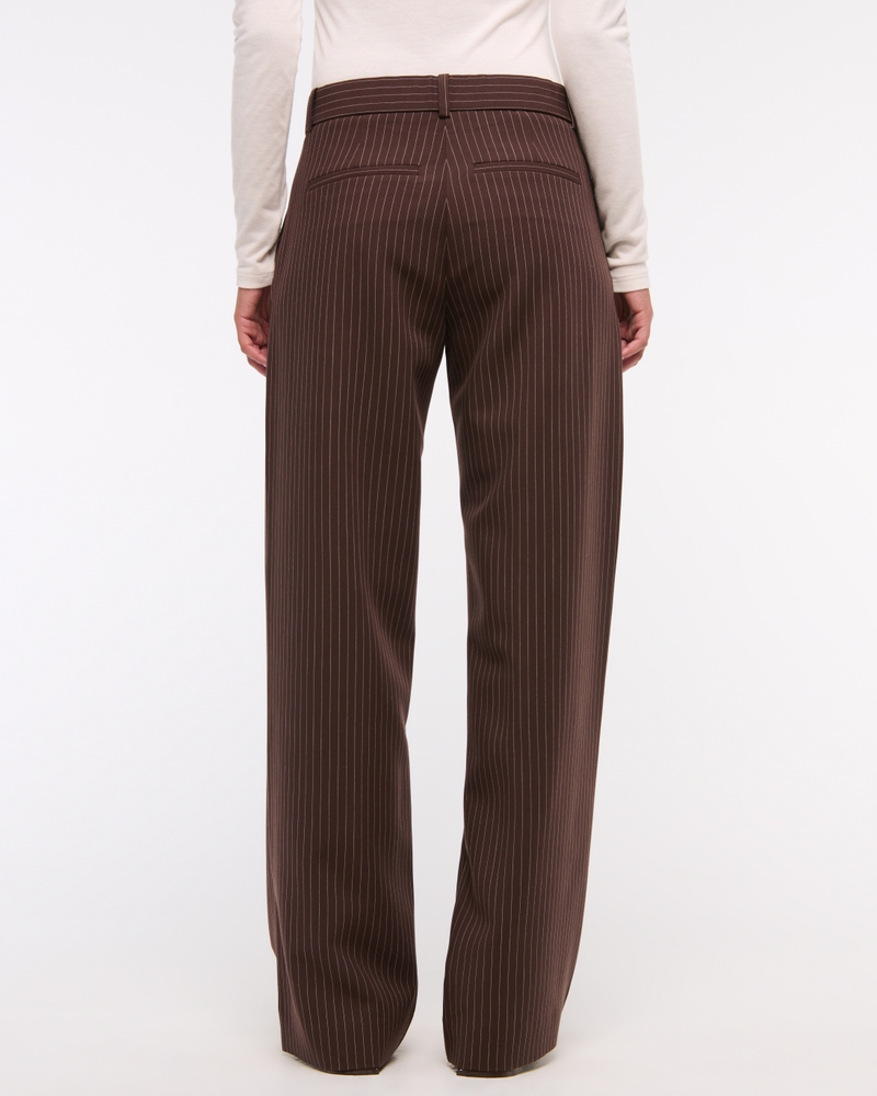 A&F Sloane Low Rise Tailored Wide Leg Pant